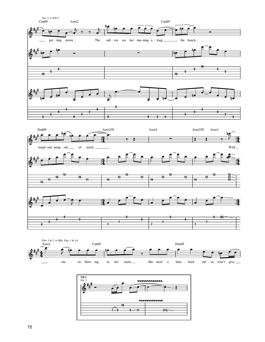 Kick It Out Kick It Out Acoustic Guitar scores gallery preview page 5