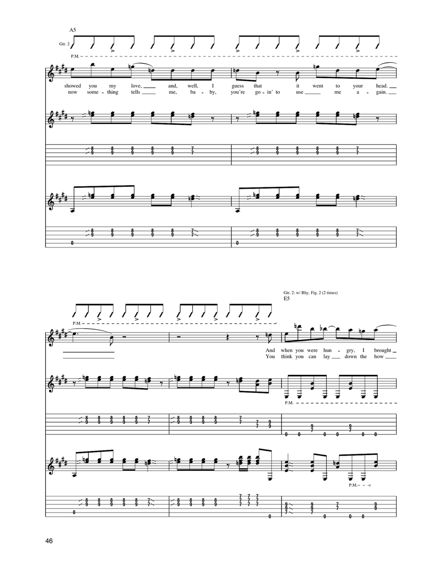 Even It Up Even It Up Acoustic Guitar scores gallery preview page 5