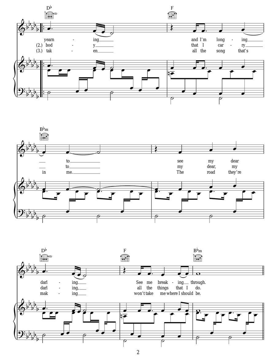 Always Waiting Always Waiting Acoustic Guitar scores gallery preview page 2