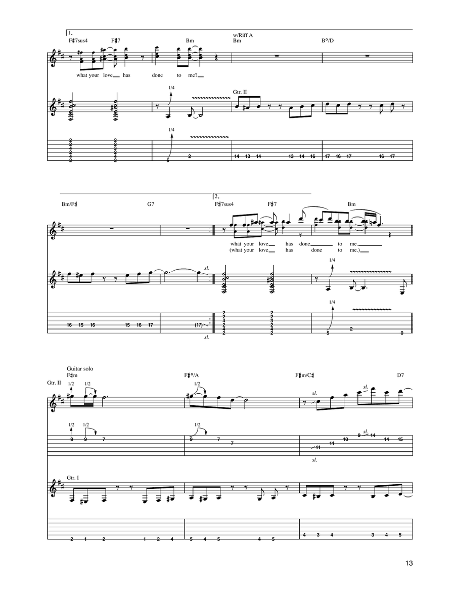 Blue Morning, Blue Day Blue Morning, Blue Day Acoustic Guitar scores gallery preview page 3