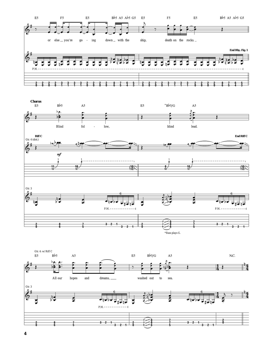 Millenium Of The Blind Millenium Of The Blind Acoustic Guitar scores gallery preview page 4