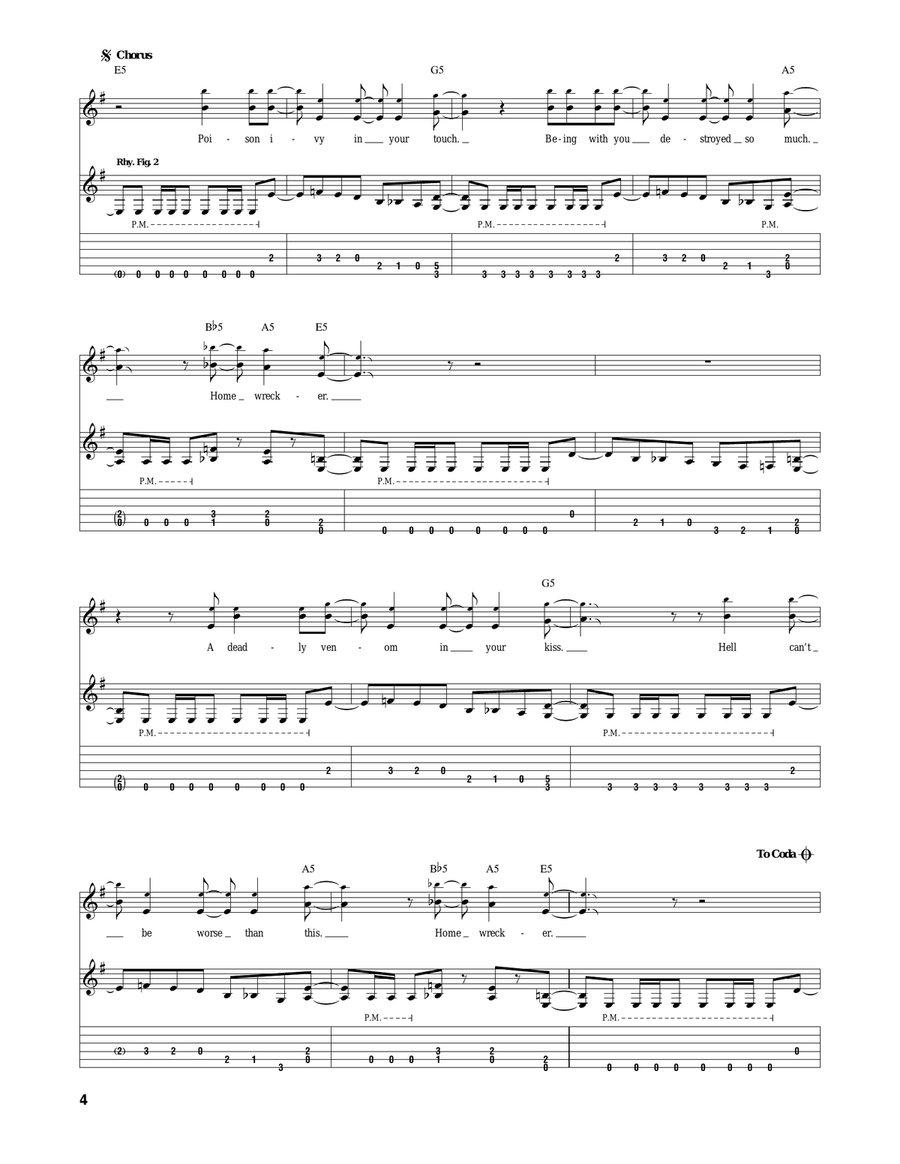 Wrecker Wrecker Acoustic Guitar scores gallery preview page 4