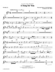 A Song For You (arr. Mac Huff) - Tenor Saxophone