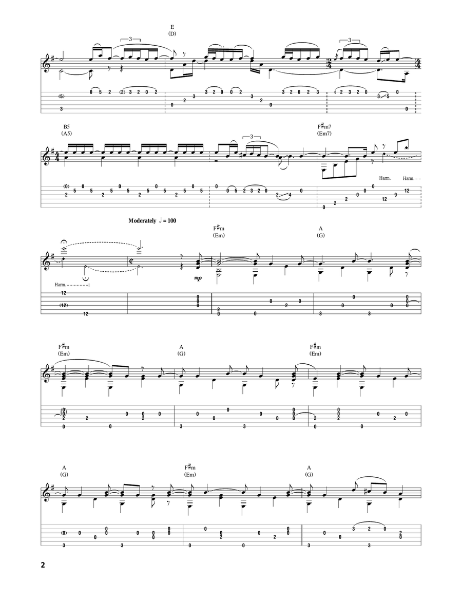 Lewis & Clark Lewis & Clark Acoustic Guitar scores gallery preview page 2
