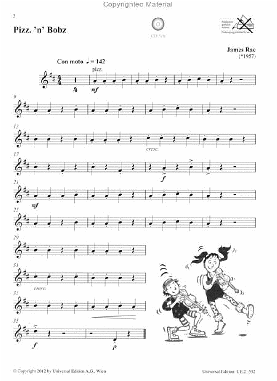 Violin Debut - Pupils Book With CD Violin Solo scores gallery preview page 2