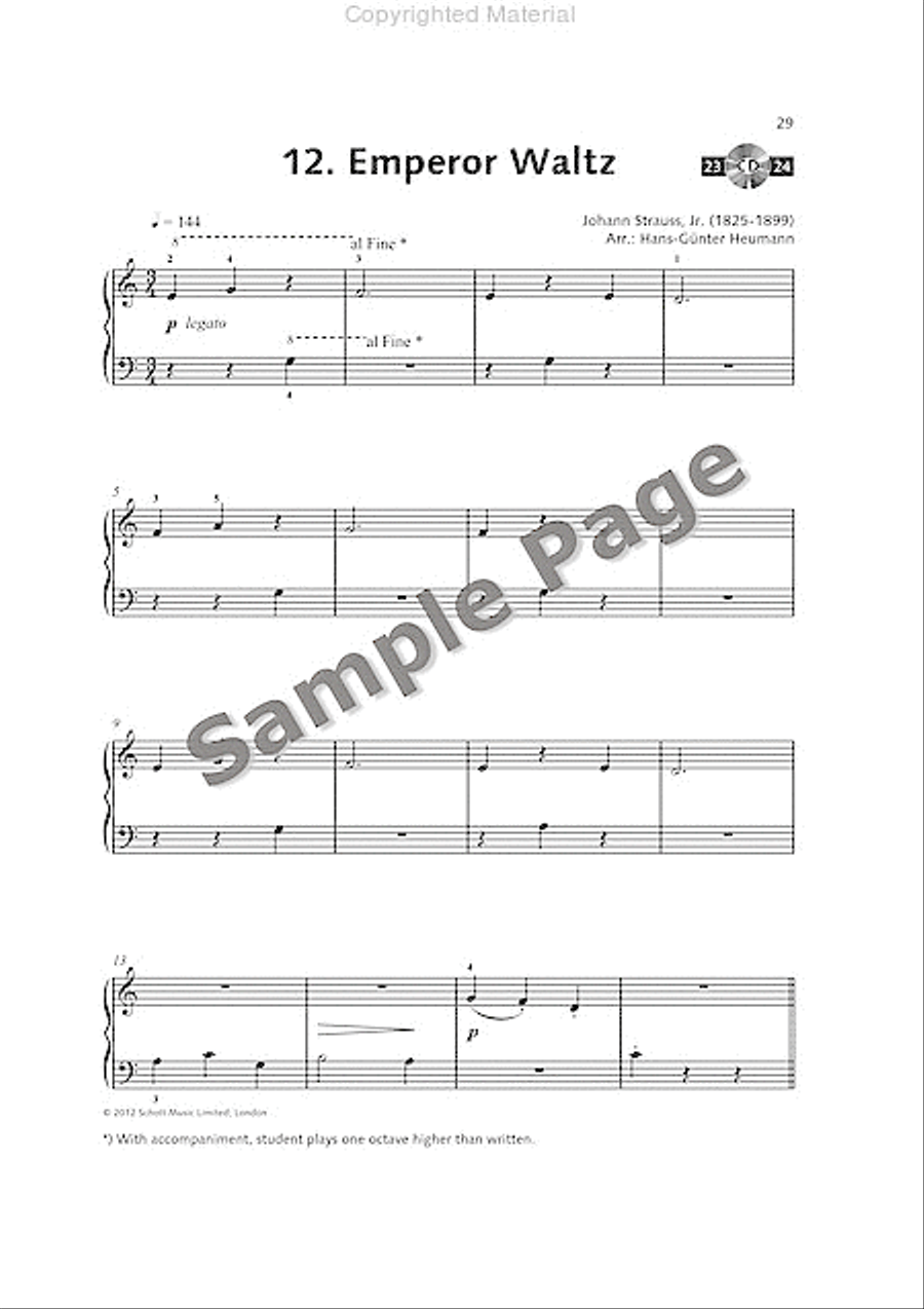 The Classical Piano Method - Duet Collection 1 Piano Method scores gallery preview page 30