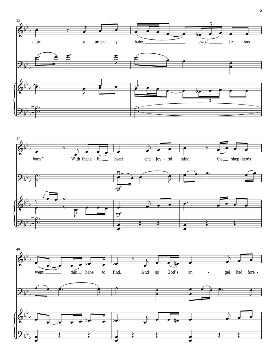 The Wexford Carol The Wexford Carol Acoustic Guitar scores gallery preview page 5