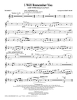 I Will Remember You (with I Will Always Love You) - Bb Trumpet 1