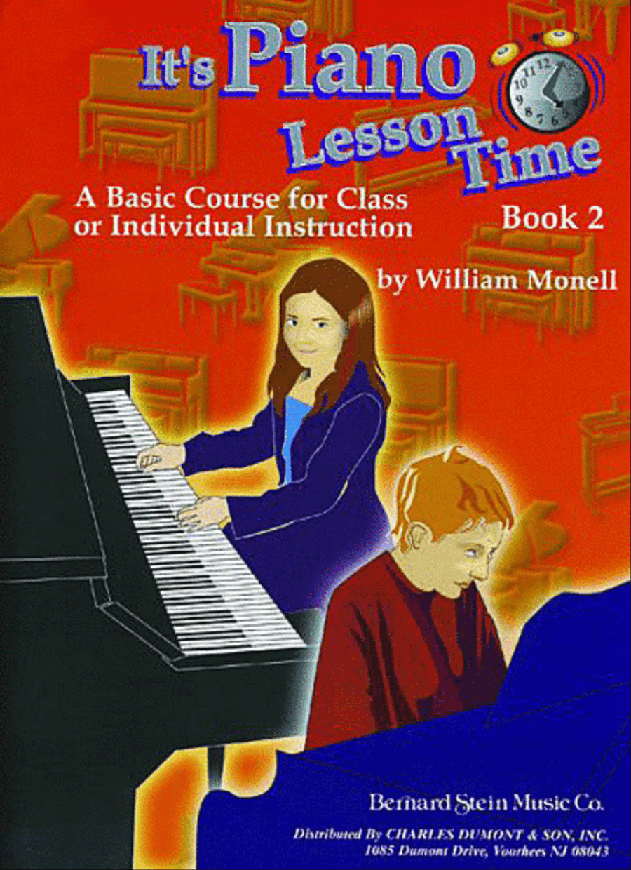 It's Piano Lesson Time Book 2 Piano Method scores gallery preview page 1