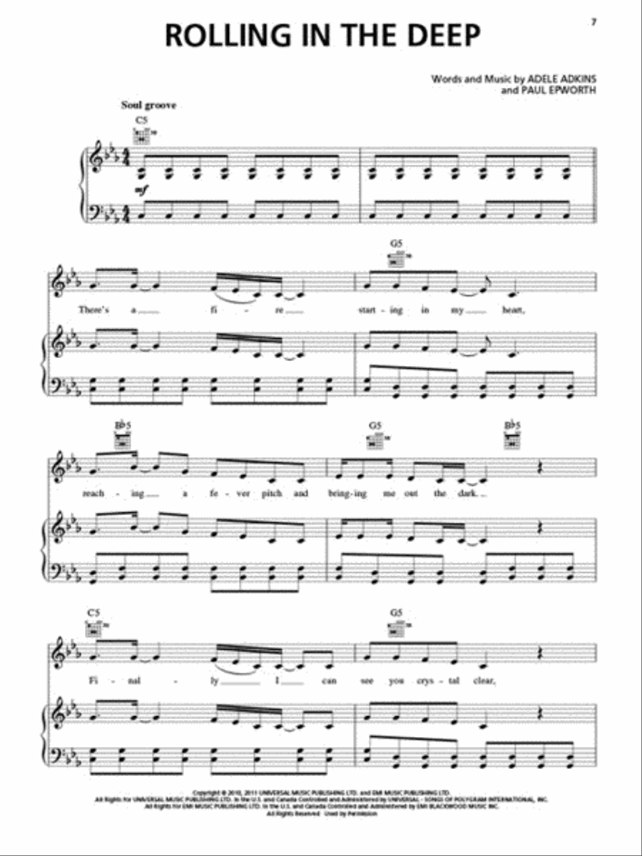 Adele scores gallery preview page 4