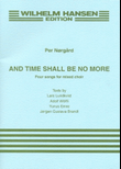 And Time Shall Be No More - Satb