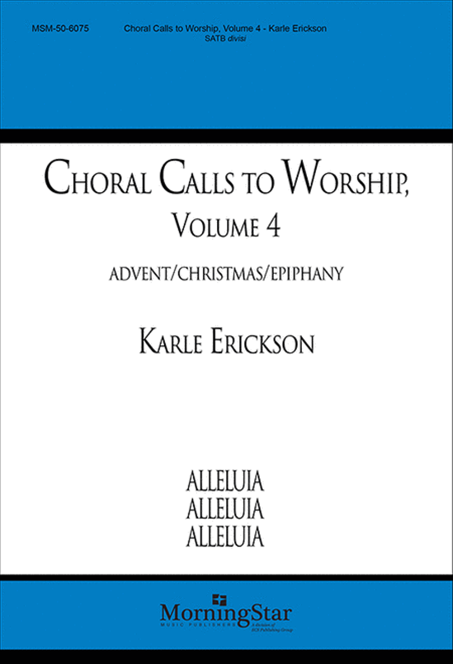 Choral Calls to Worship, Volume 4: Advent/Christmas/Epiphany Divisi scores gallery preview page 1