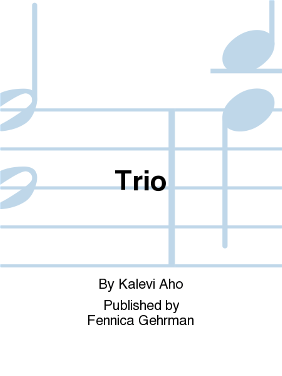 Trio Clarinet scores gallery preview page 1