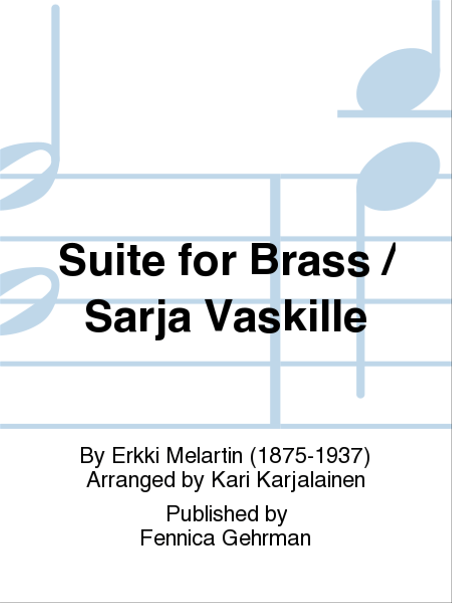 Suite for Brass / Sarja Vaskille Brass Quartet scores gallery preview page 1