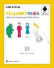 Yellow Pages of the Colourstrings Violin School, Book III: Basic Bowings mini preview