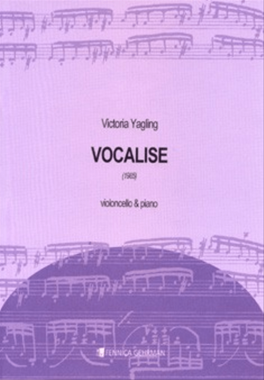 Vocalise / Vokaliisi Piano Accompaniment scores gallery preview page 1