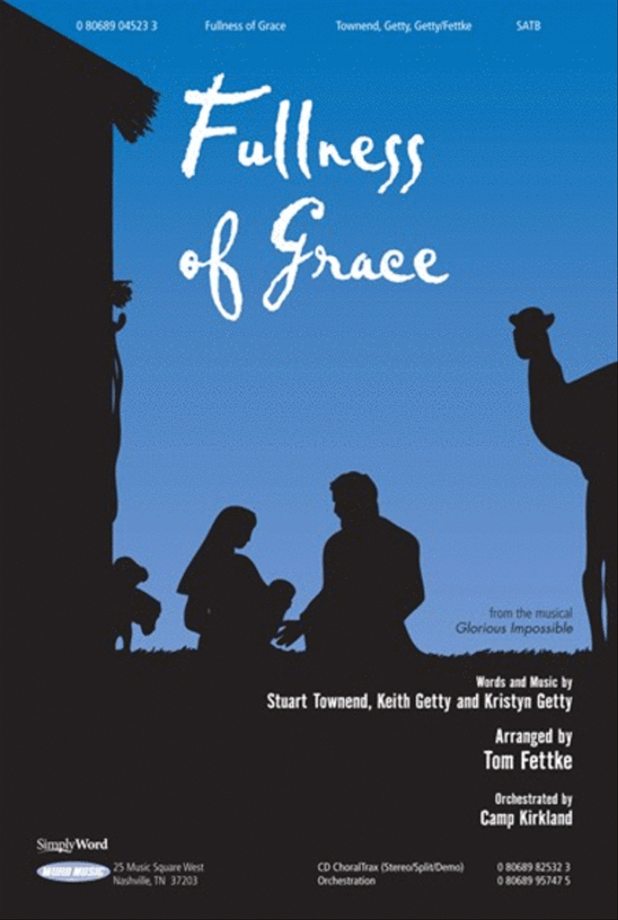 Fullness Of Grace - Orchestration Choir scores gallery preview page 1