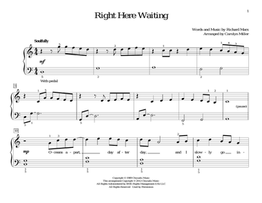 Right Here Waiting