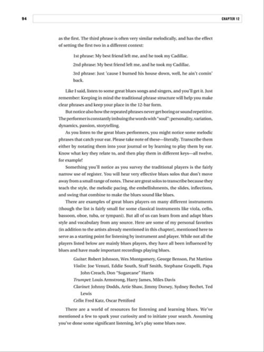 Improvisation for Classical Musicians CD scores gallery preview page 5