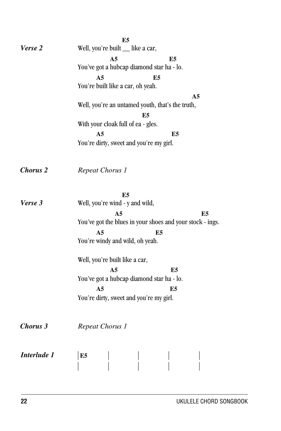 Bang A Gong (Get It On) Bang A Gong (Get It On) Ukulele scores gallery preview page 2