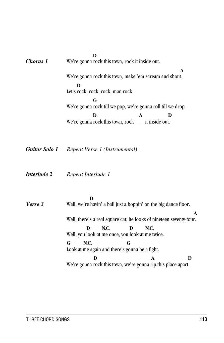 Rock This Town Rock This Town Ukulele scores gallery preview page 2