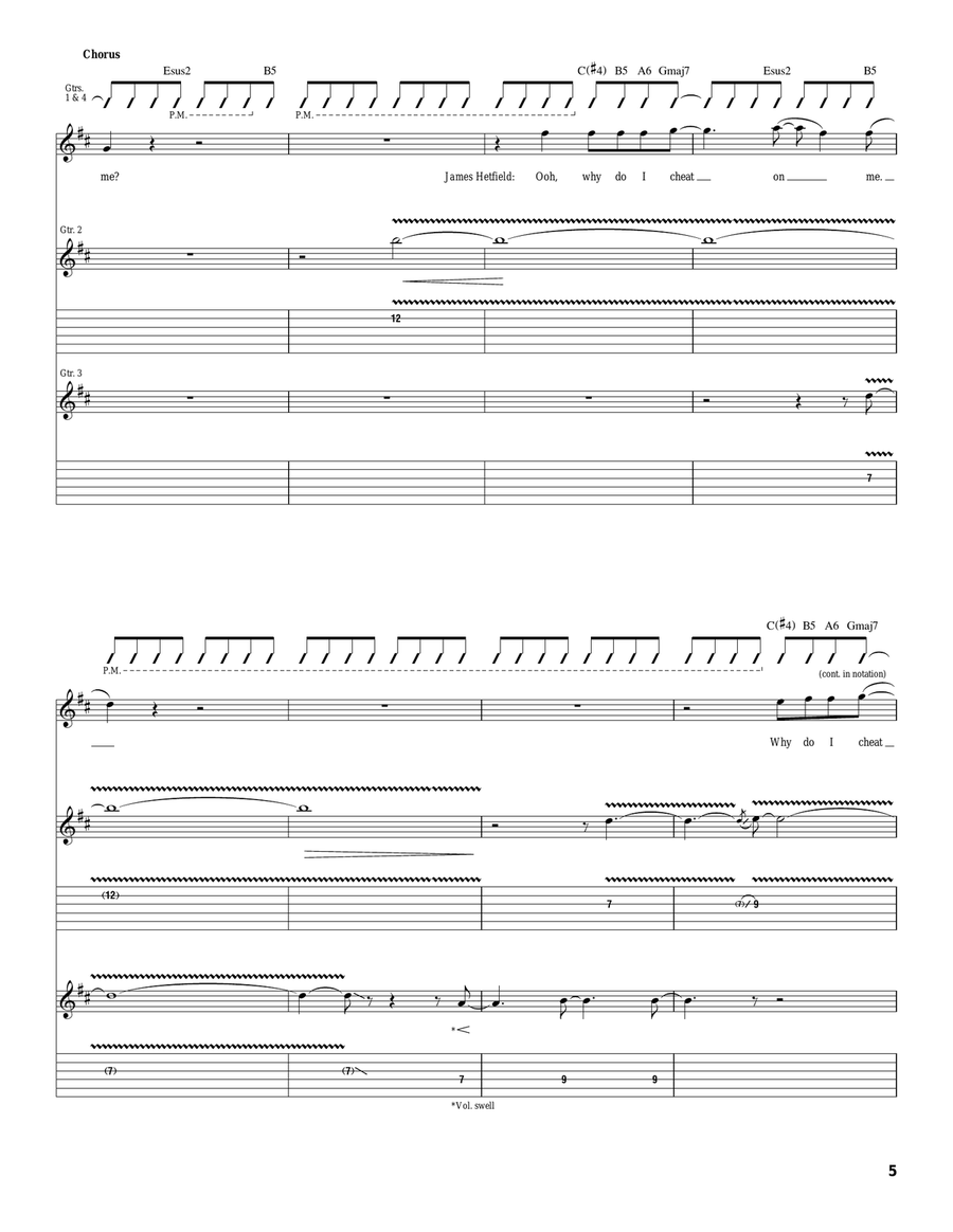 Cheat On Me Cheat On Me Acoustic Guitar scores gallery preview page 5