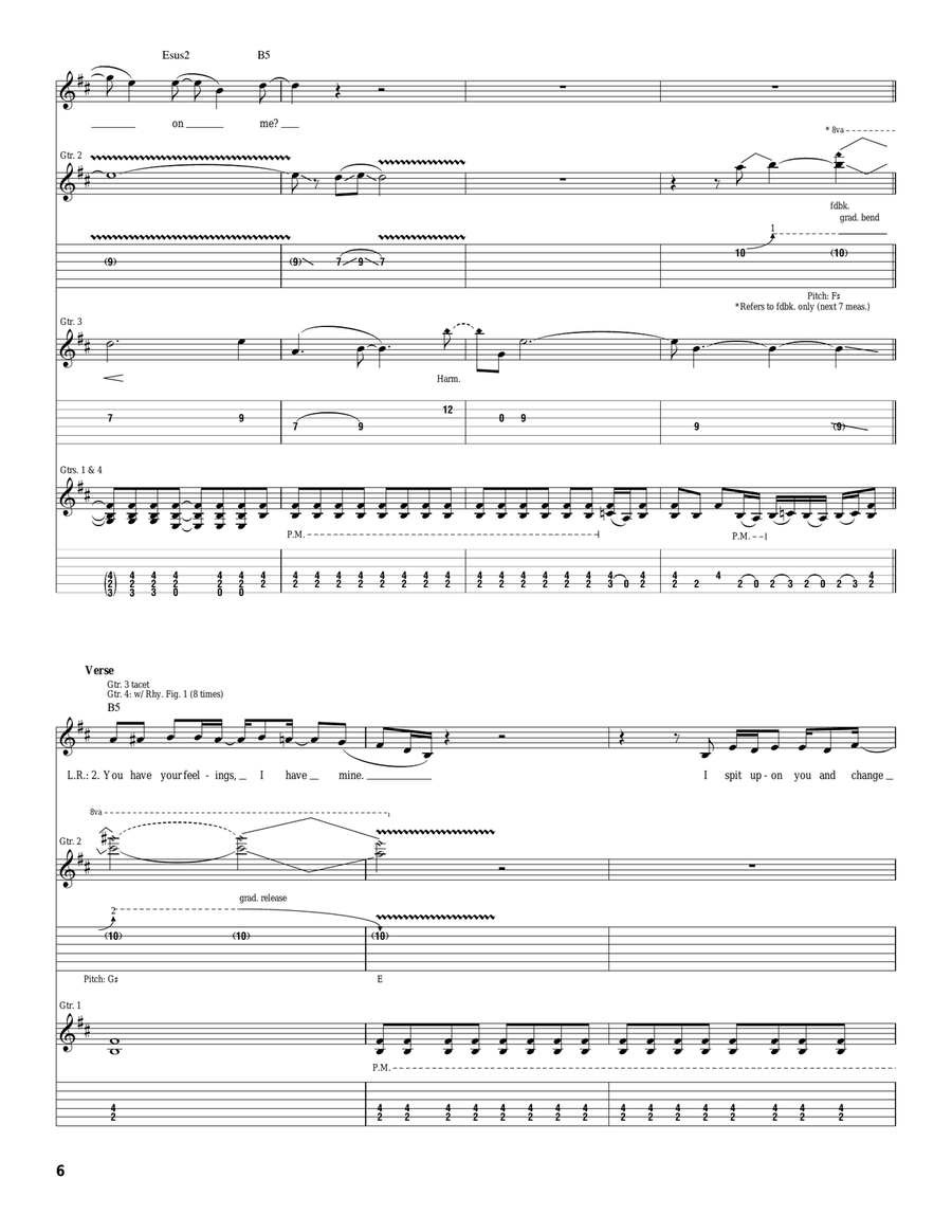 Cheat On Me Cheat On Me Acoustic Guitar scores gallery preview page 6