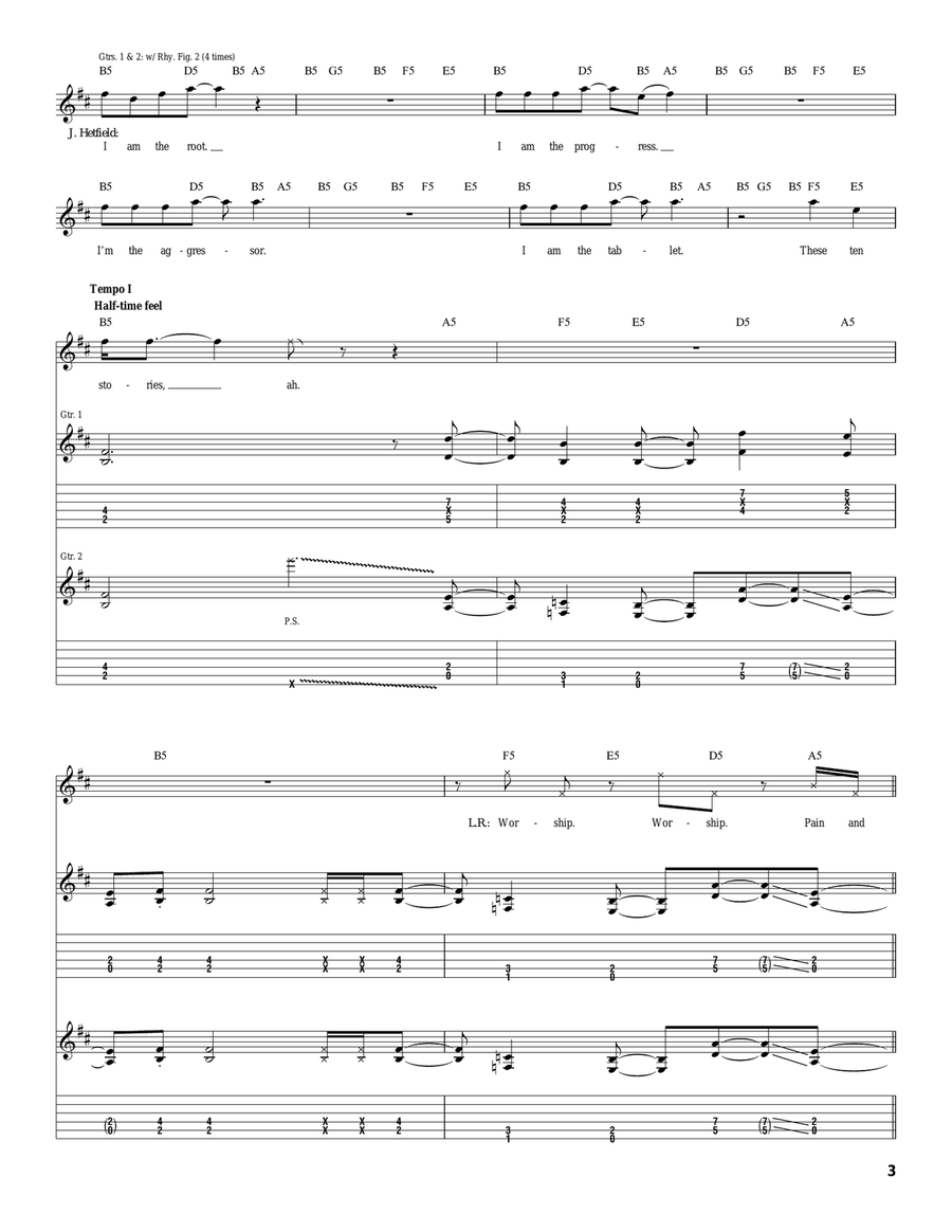 The View Acoustic Guitar scores gallery preview page 3