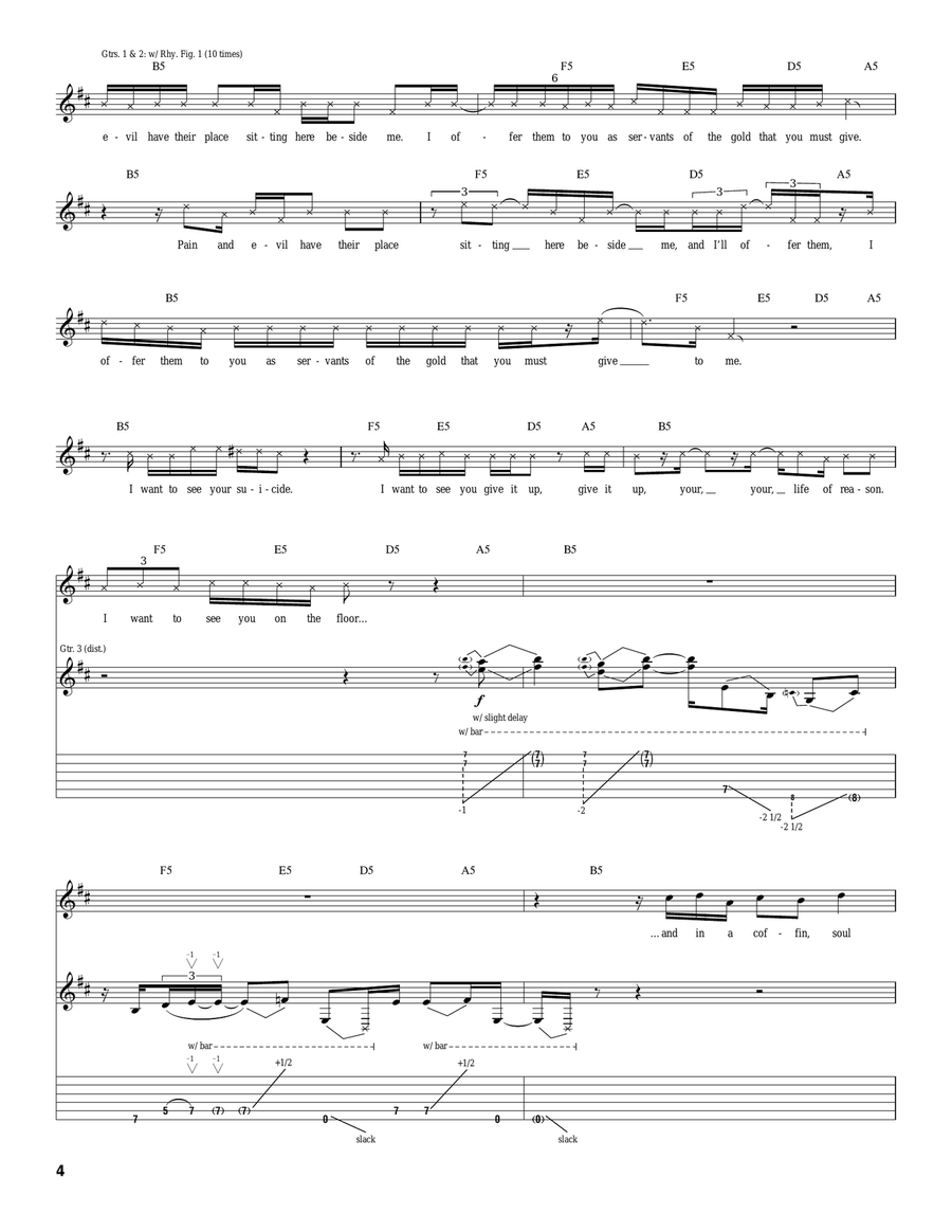 The View Acoustic Guitar scores gallery preview page 4