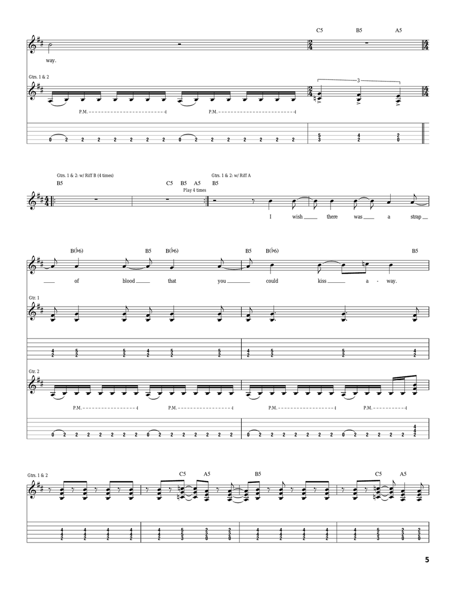 Mistress Dread Mistress Dread Acoustic Guitar scores gallery preview page 5