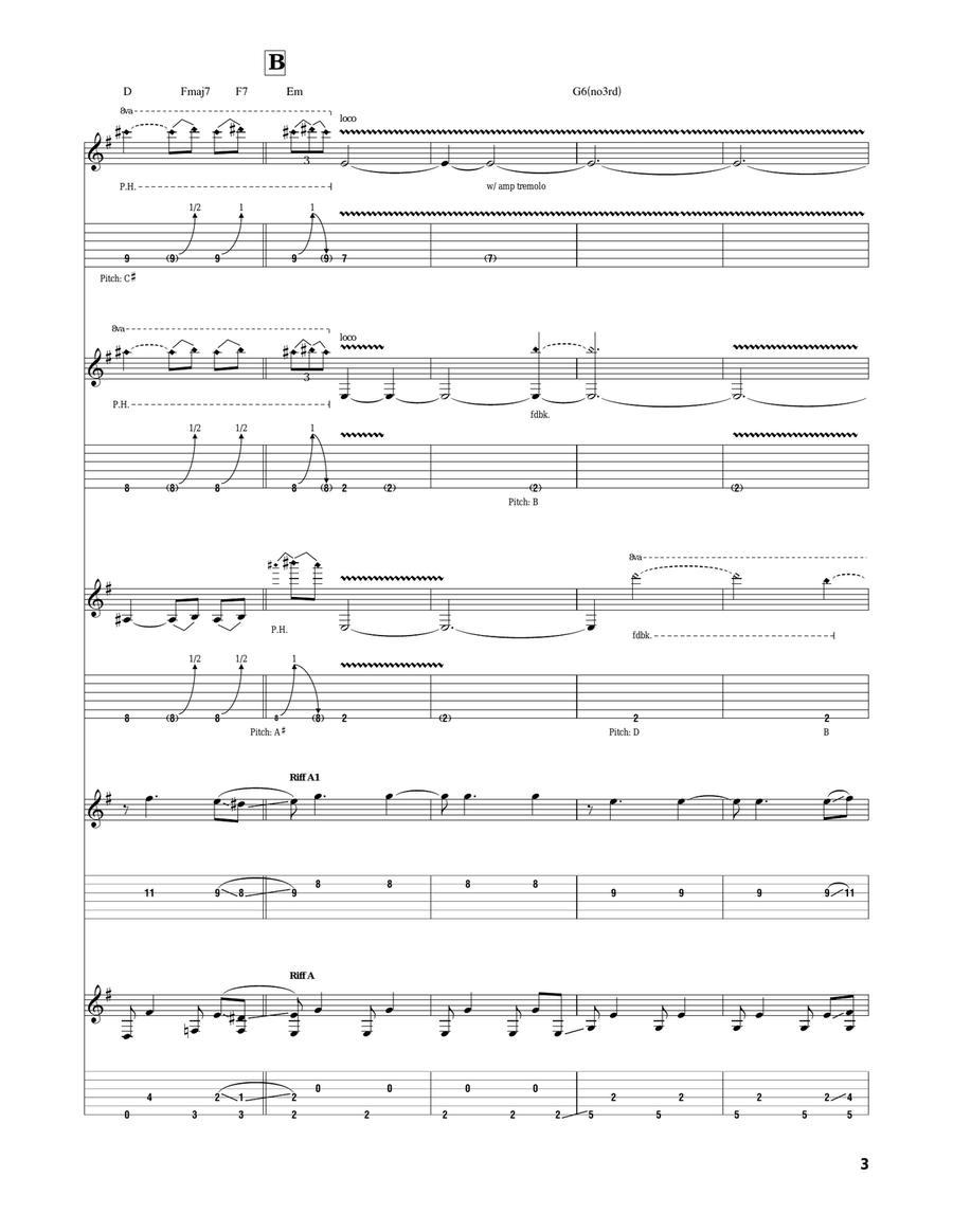 Barbarossa Barbarossa Acoustic Guitar scores gallery preview page 3