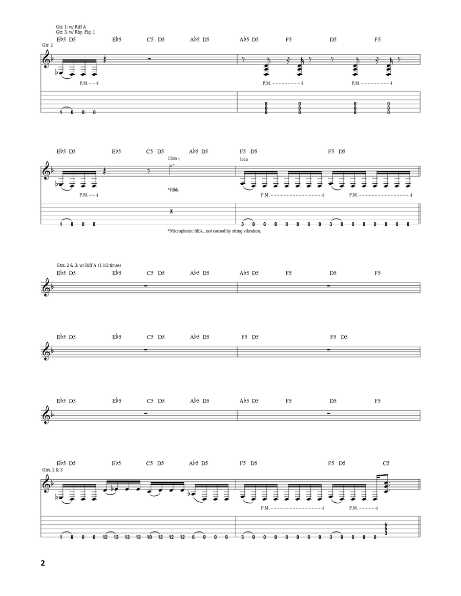 Desolation Desolation Acoustic Guitar scores gallery preview page 2