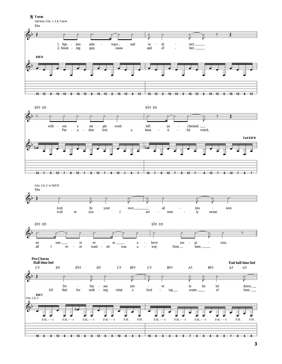 Desolation Desolation Acoustic Guitar scores gallery preview page 3