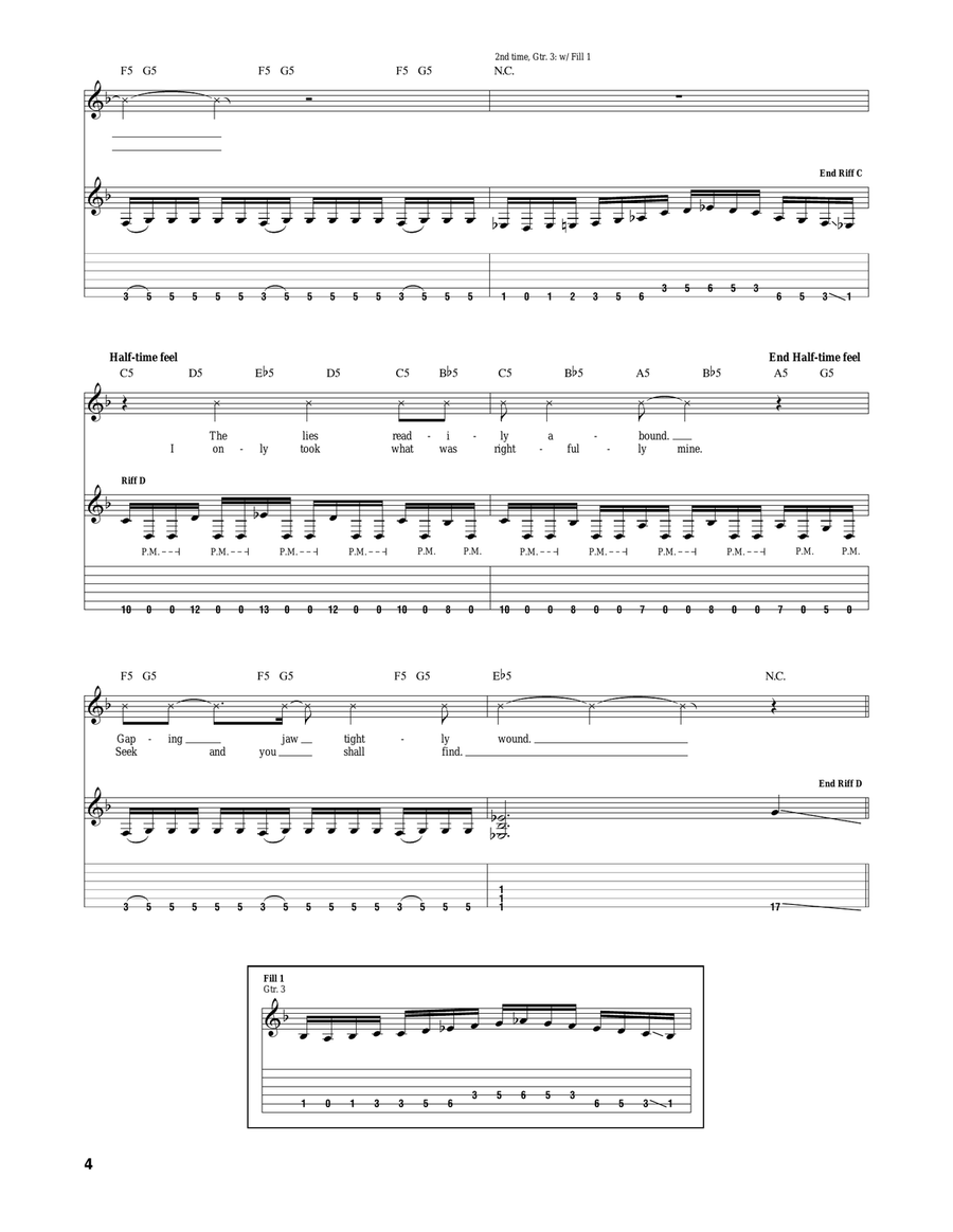 Desolation Desolation Acoustic Guitar scores gallery preview page 4