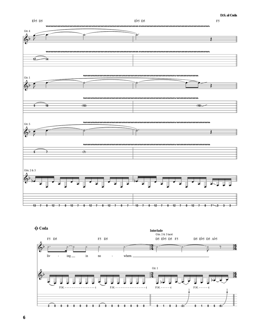 Desolation Desolation Acoustic Guitar scores gallery preview page 6