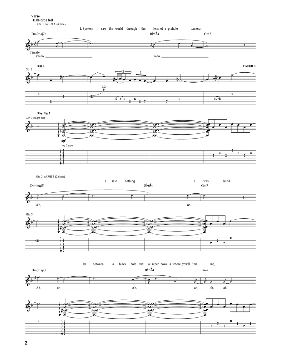 King Me King Me Acoustic Guitar scores gallery preview page 2