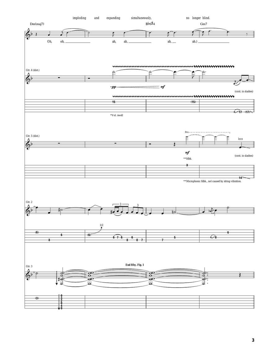 King Me King Me Acoustic Guitar scores gallery preview page 3