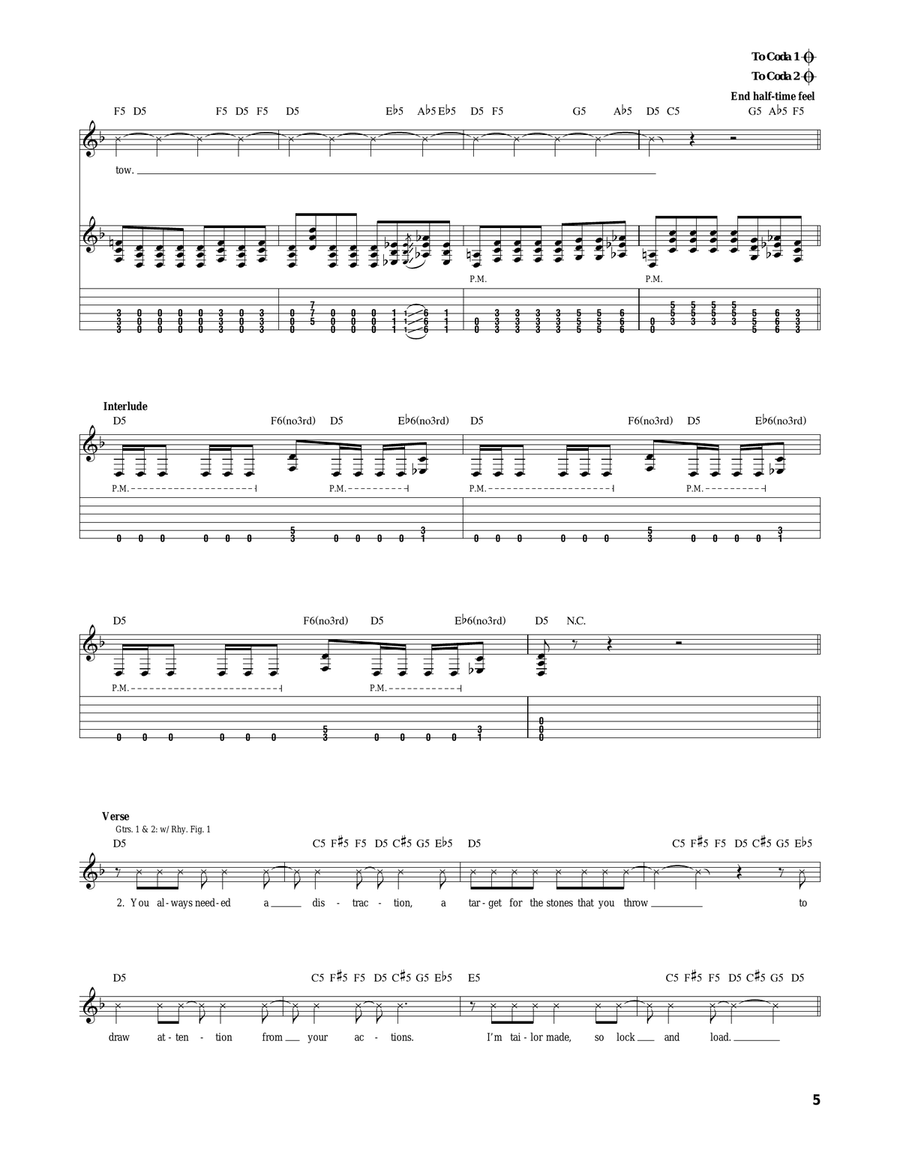 The Undertow The Undertow Acoustic Guitar scores gallery preview page 5