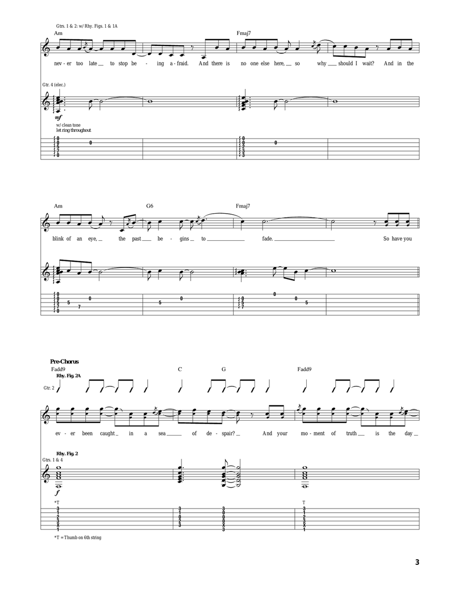 Unity Unity Acoustic Guitar scores gallery preview page 3
