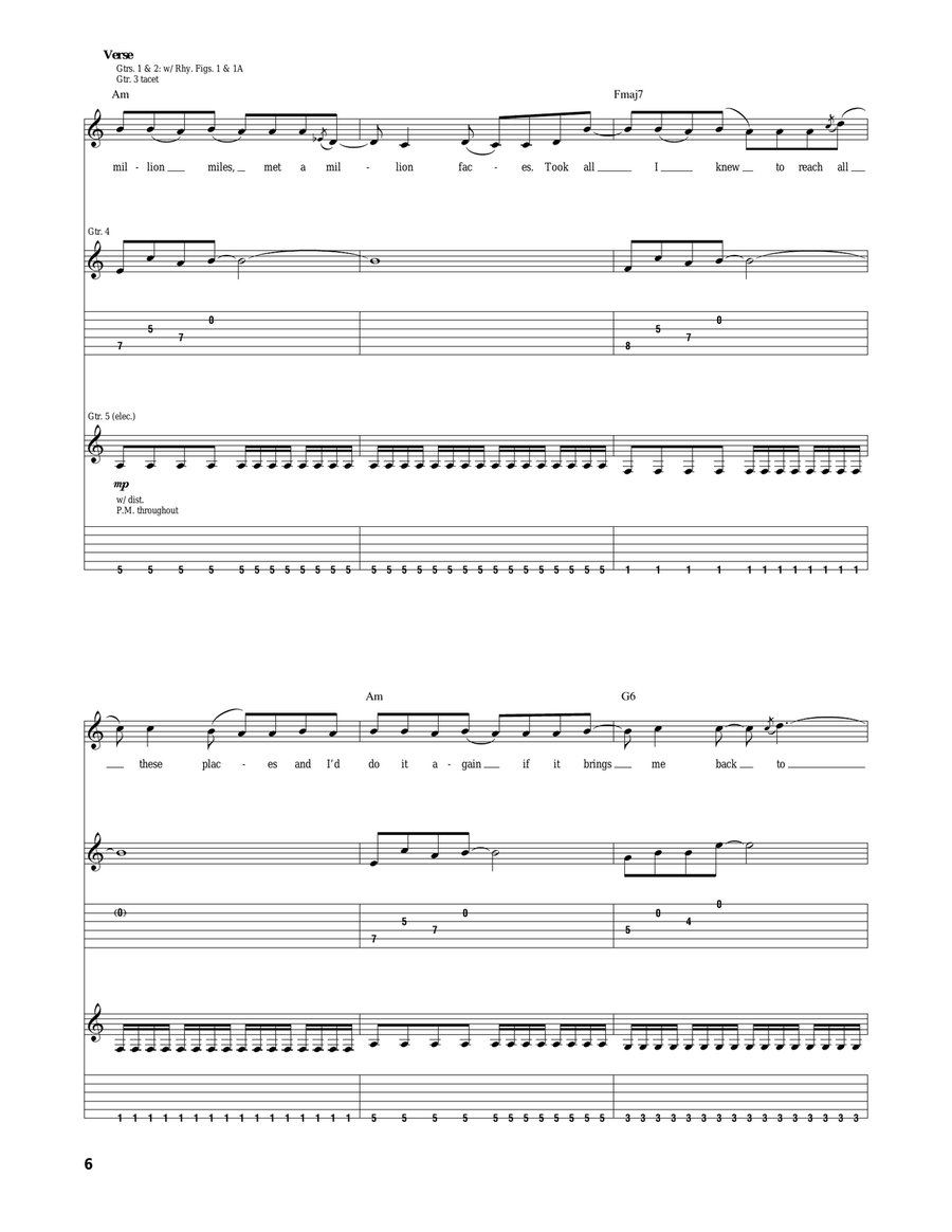 Unity Unity Acoustic Guitar scores gallery preview page 6