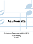 Aavikon ilta