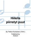 Hiilellä piirretyt puut