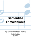 Sententiae Trimalchionis