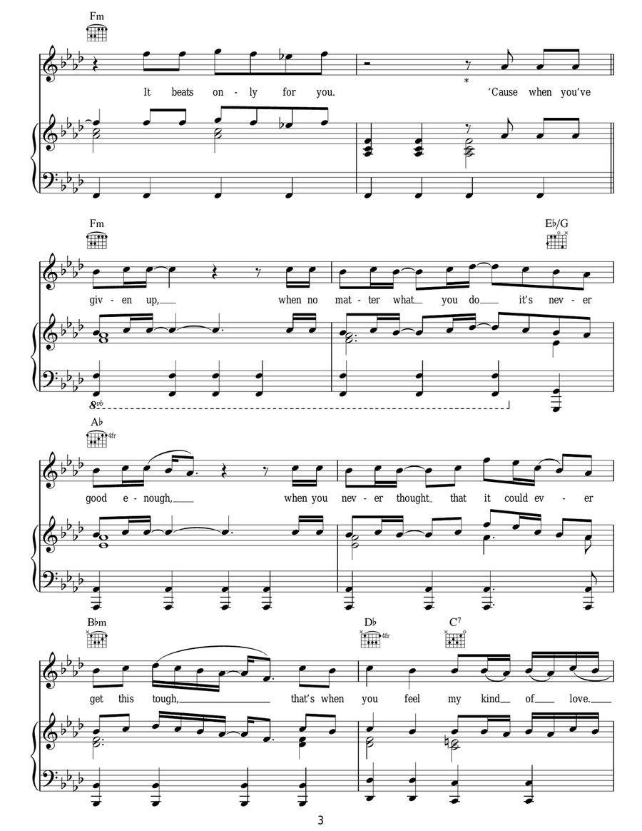 My Kind Of Love My Kind Of Love Acoustic Guitar scores gallery preview page 3
