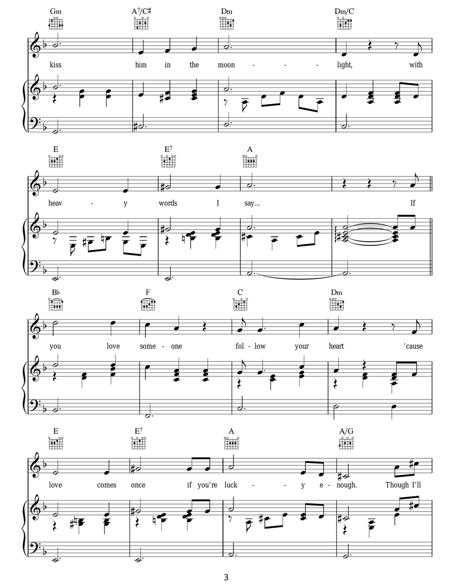 Love Will Set You Free Love Will Set You Free Acoustic Guitar scores gallery preview page 3