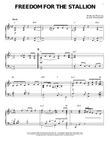 Freedom For The Stallion (arr. Brent Edstrom)