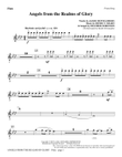 Angels From The Realms Of Glory - Flute mini preview
