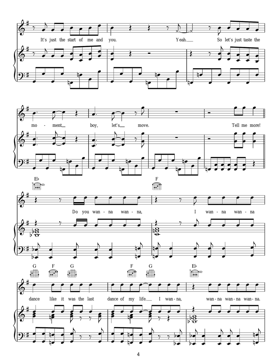Timebomb Timebomb Acoustic Guitar scores gallery preview page 4