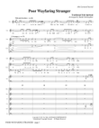 Poor Wayfaring Stranger - Full Score