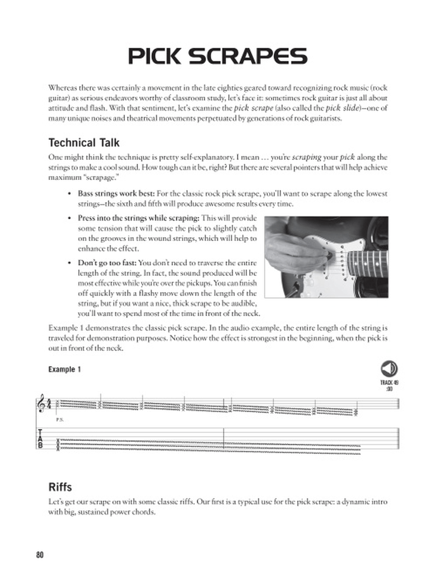 Essential Rock Guitar Techniques by Chad Johnson Electric Guitar - Sheet Music page 6